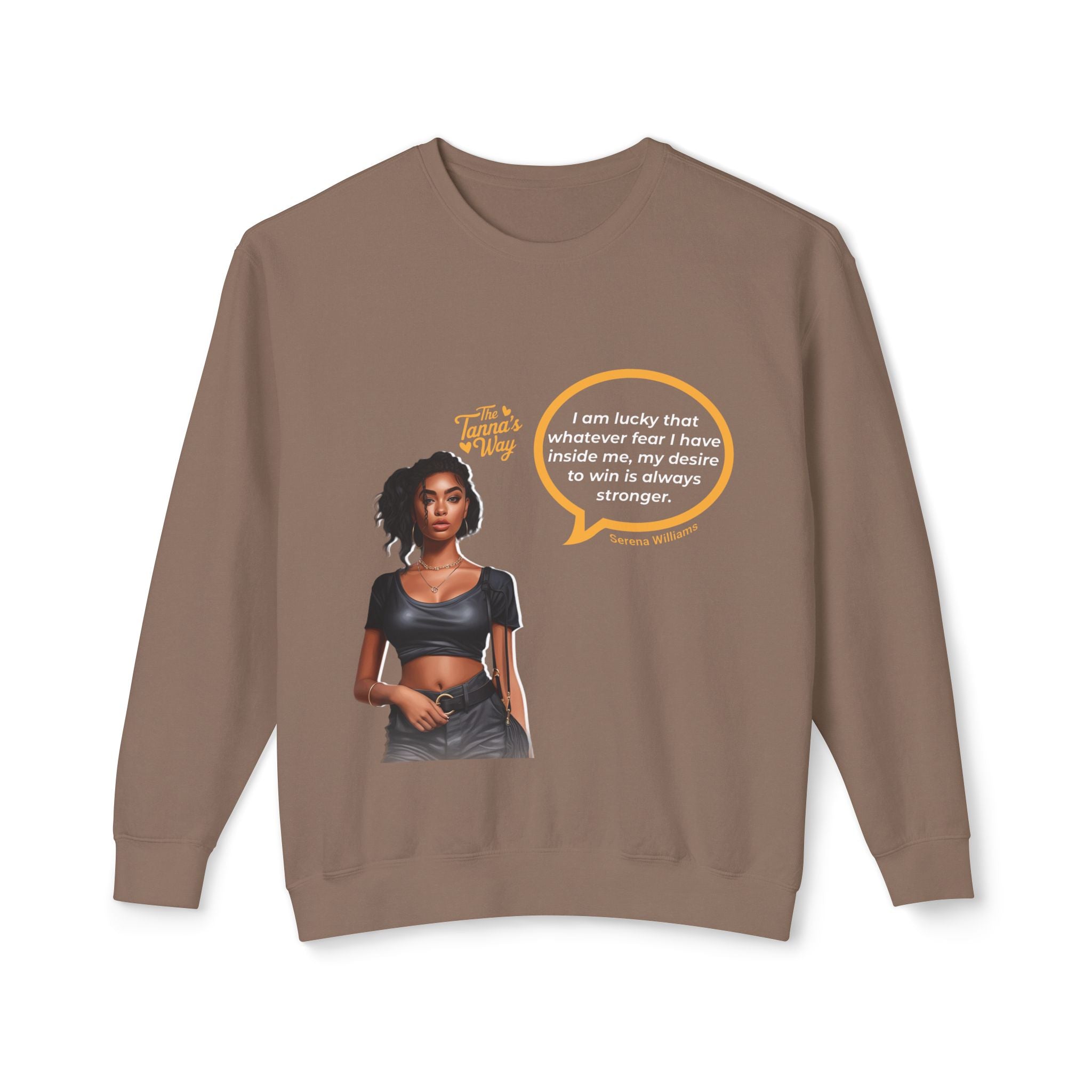 Serena Williams | Unisex Lightweight Crewneck Sweatshirt